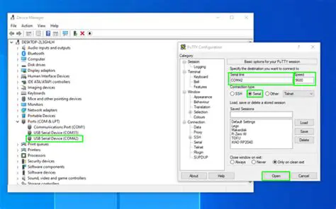 Automatic COM Port Number Detection