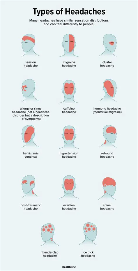 Can be used to describe any type of headache
