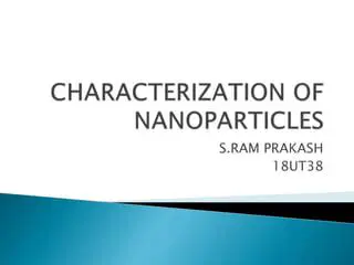 Characterization of Nanoparticles Pati Phosphate