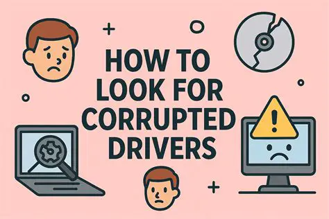 Corrupted hardware drivers