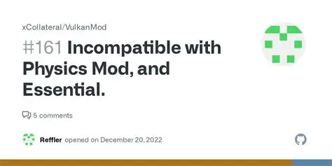 Incompatible physics mod versions