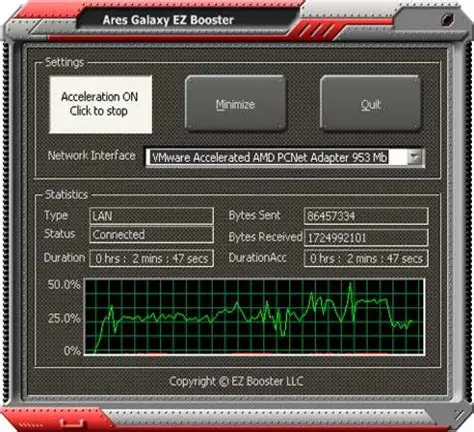 Key Features of Ares Galaxy EZ Booster