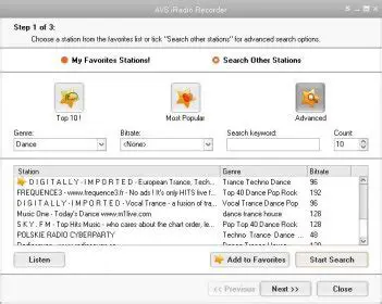 Key Features of AVS iRadio Recorder