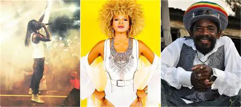 Les artistes de reggae et de ska