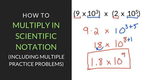 Multiplication in Scientific Notation