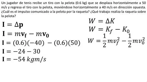 Preguntas y Respuestas sobre el Impulso y la Velocidad