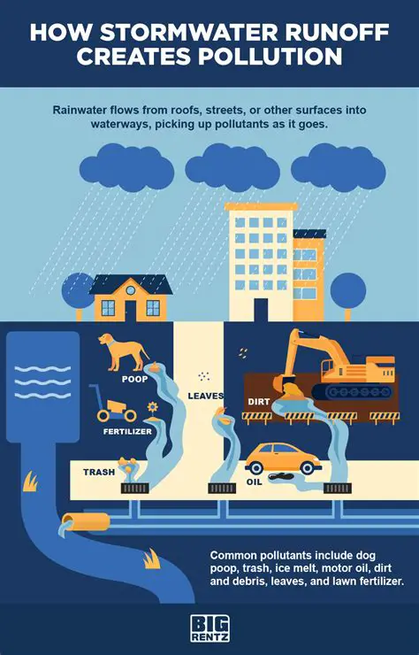 The Problem of Runoff Water in the Campus Area