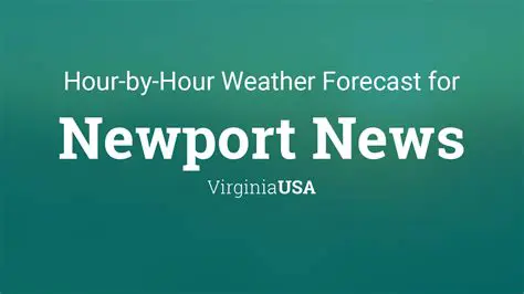 Weather in Newport News Today Hourly: Your Essential Forecast Guide